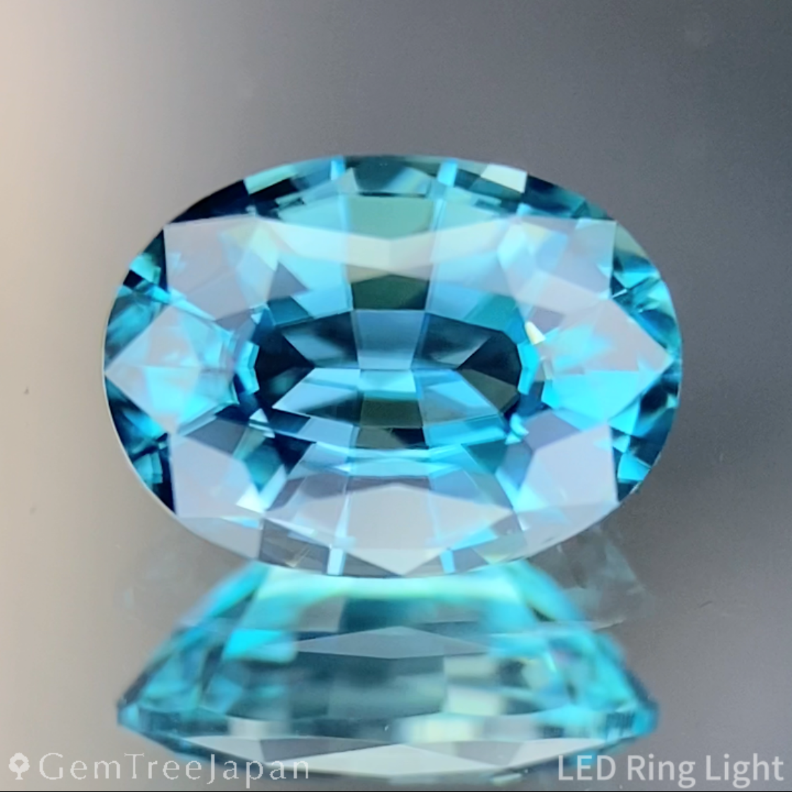 Blue Zircon 1.01ct / Cambodia
