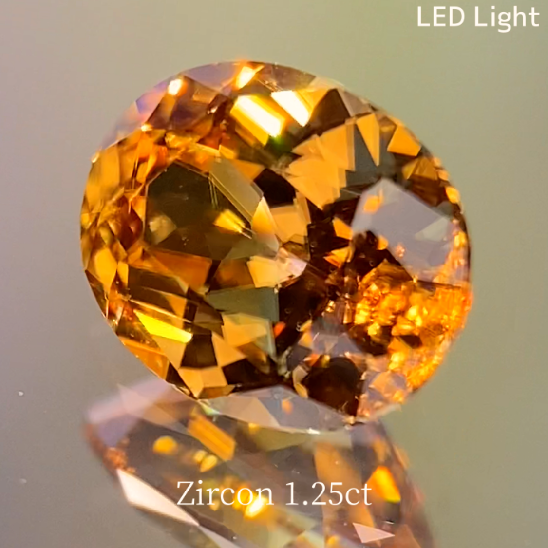 Orange Zircon 1.25ct