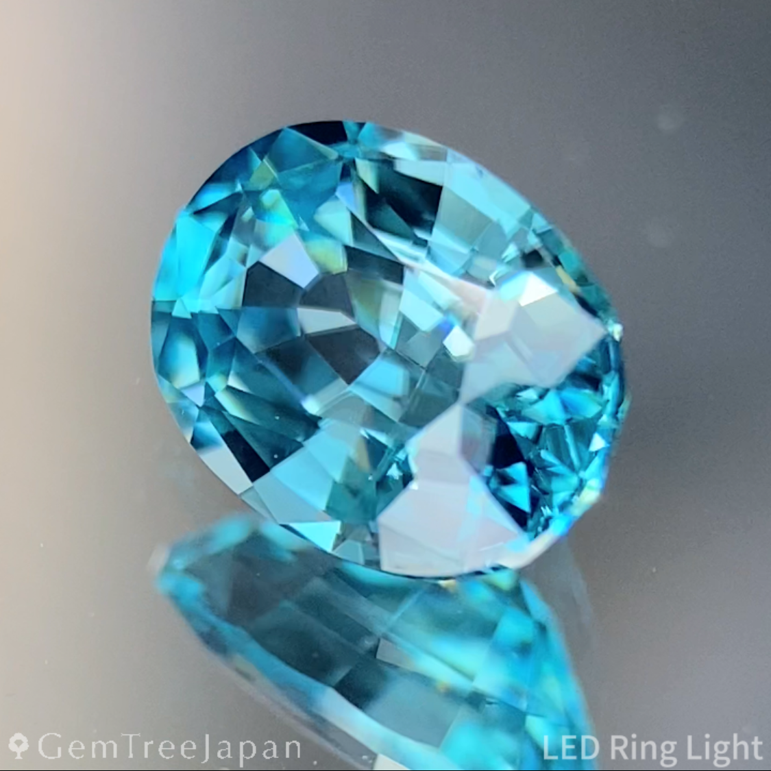 Blue Zircon 1.01ct / Cambodia