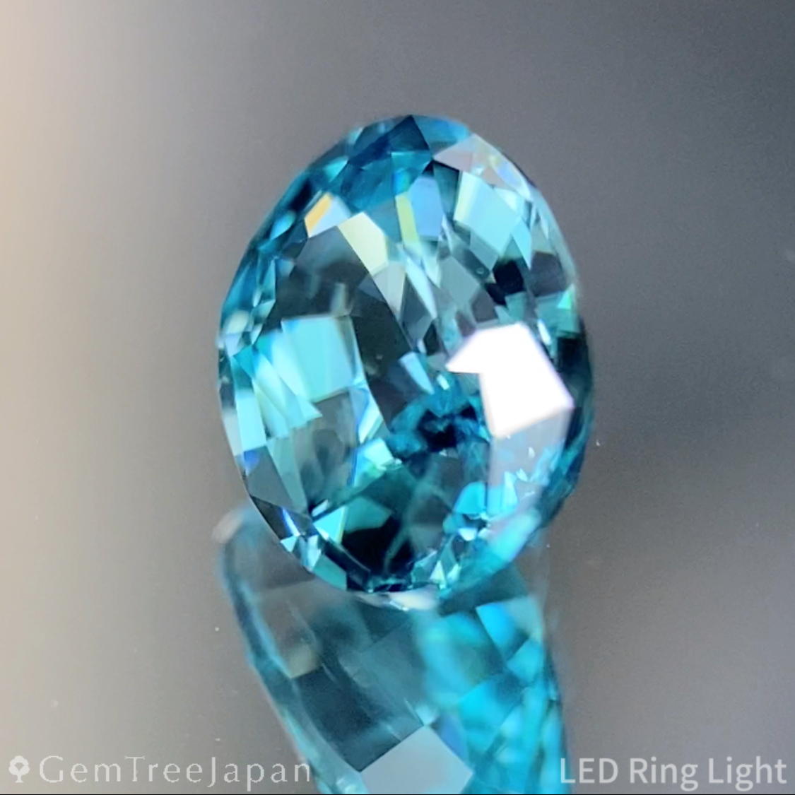 Blue Zircon 1.01ct / Cambodia