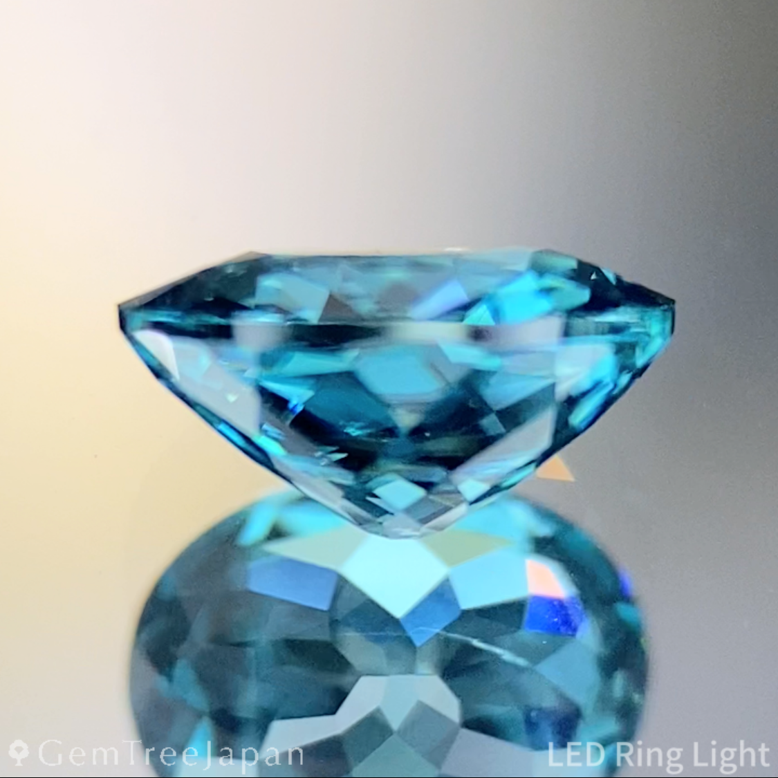 Blue Zircon 1.06ct / Cambodia