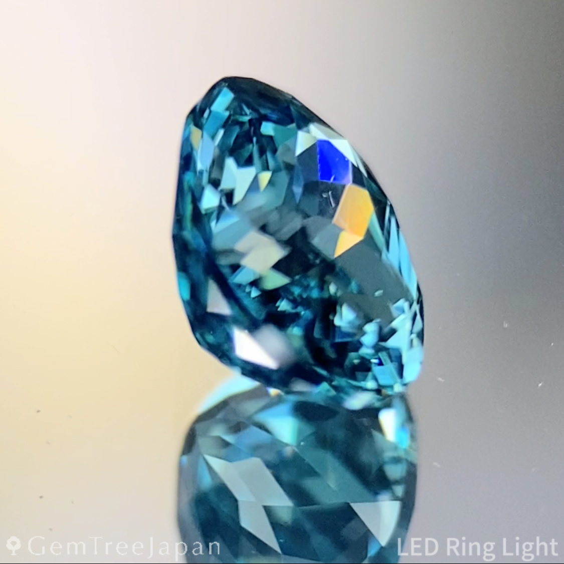 Blue Zircon 1.06ct / Cambodia