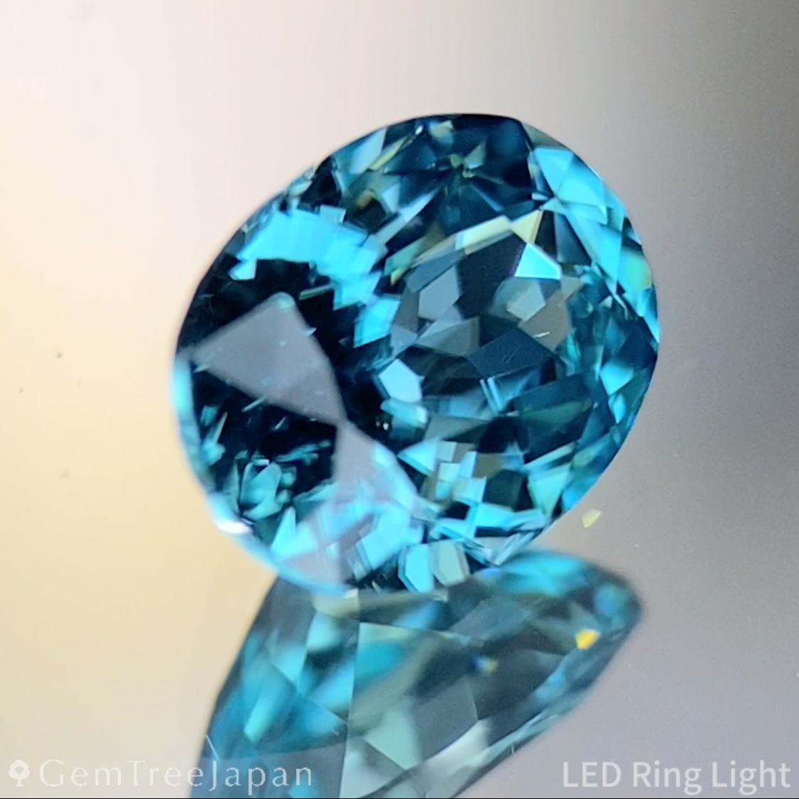 Blue Zircon 1.06ct / Cambodia