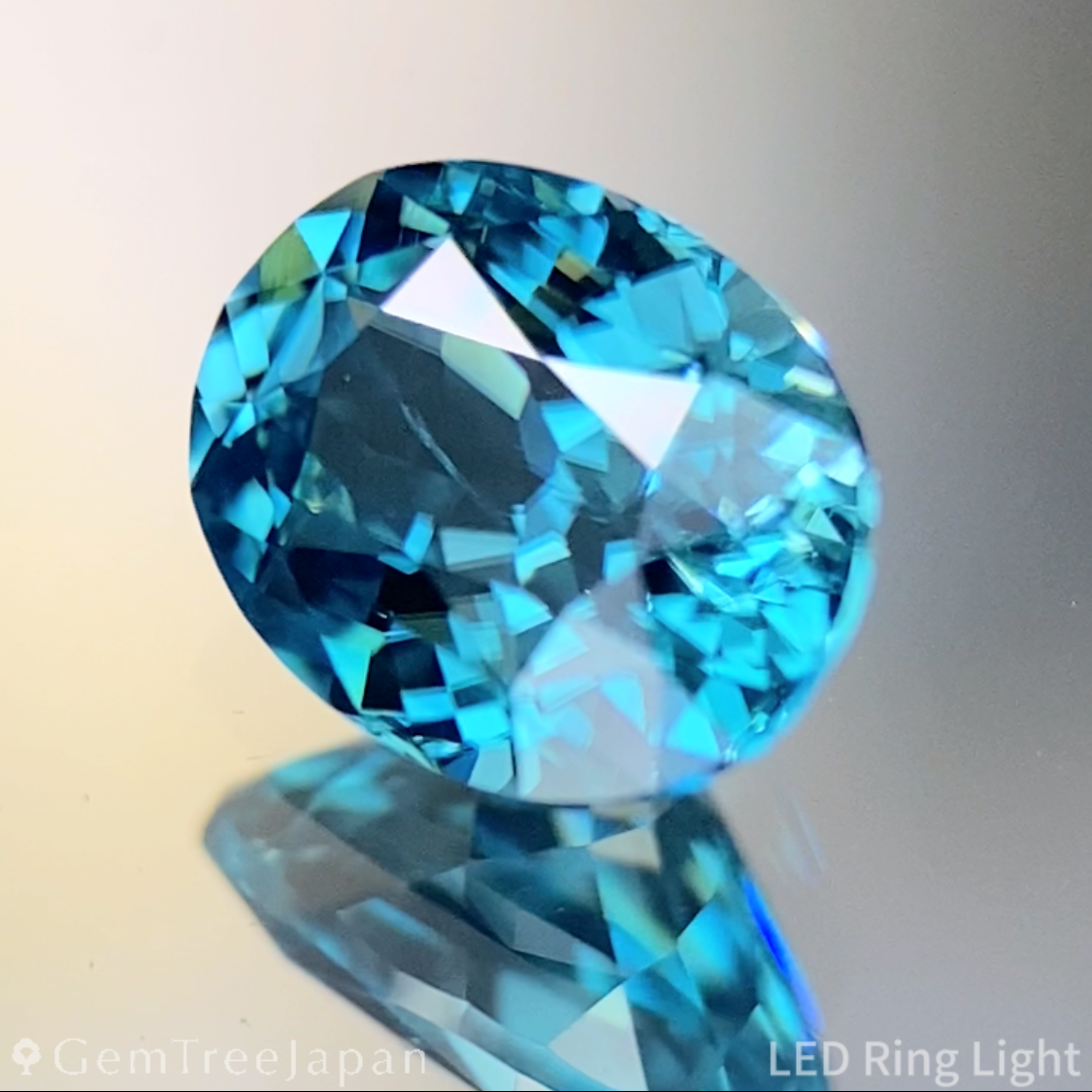 Blue Zircon 1.06ct / Cambodia