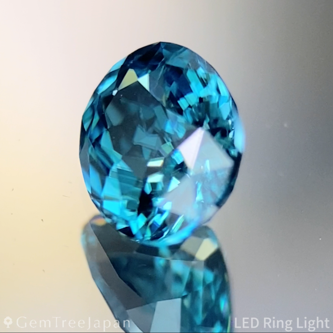 Blue Zircon 1.06ct / Cambodia