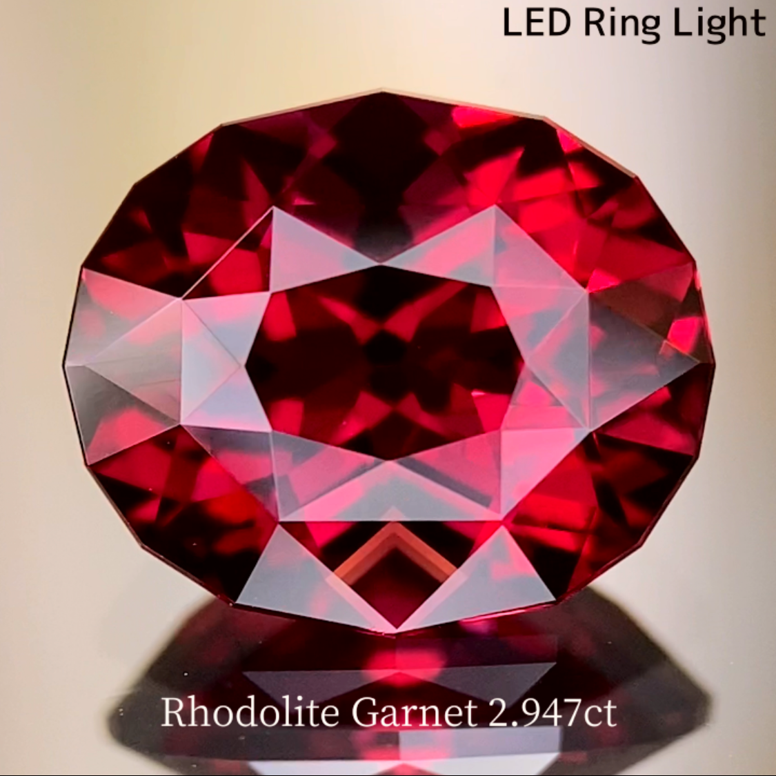 Rhodolite Garnet 2.947ct / Tanzania