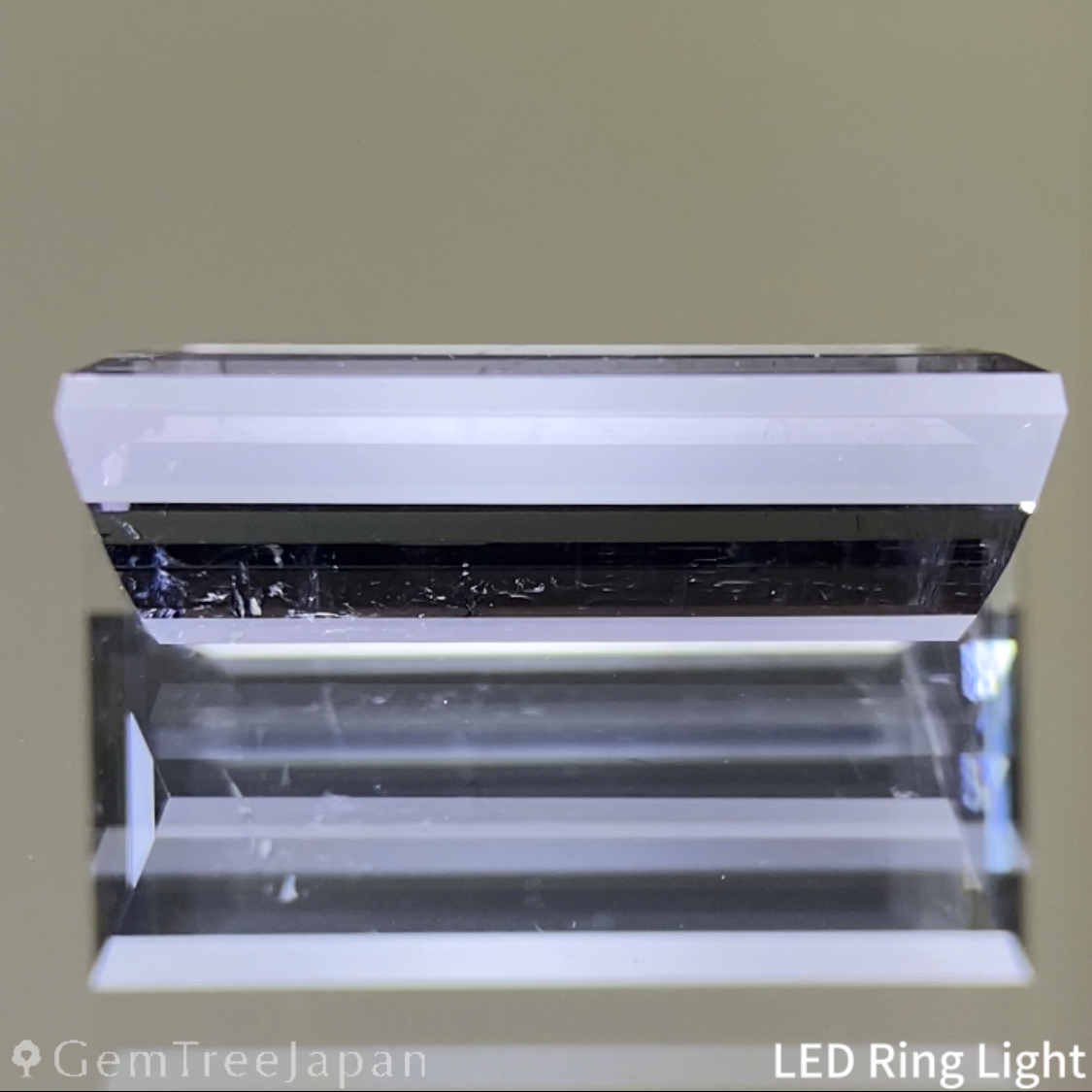 Violetish Grey Tourmaline 2.001ct / Nigeria