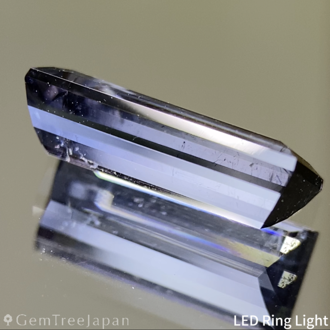 Violetish Grey Tourmaline 2.001ct / Nigeria