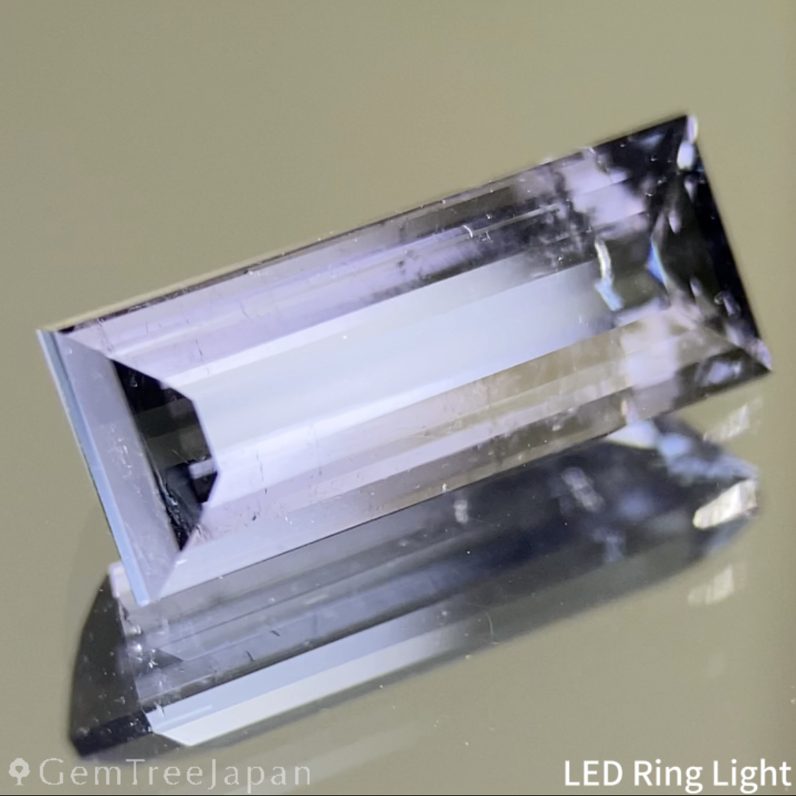 Violetish Grey Tourmaline 2.001ct / Nigeria