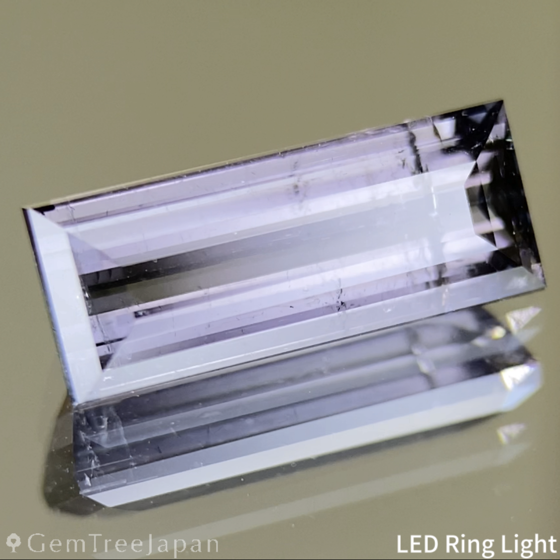 Violetish Grey Tourmaline 2.001ct / Nigeria