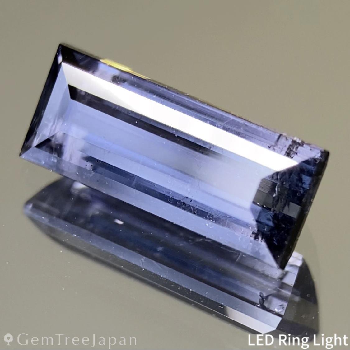 Violetish Grey Tourmaline 2.001ct / Nigeria