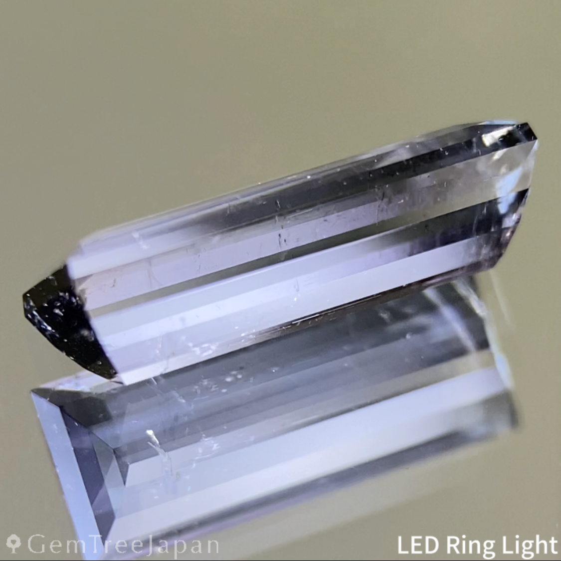 Violetish Grey Tourmaline 2.001ct / Nigeria