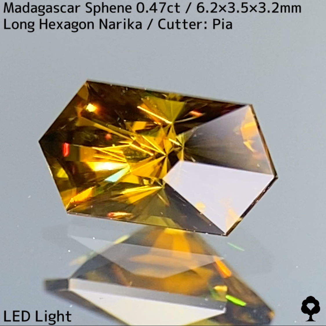 Sphene 0.47ct / Madagascar