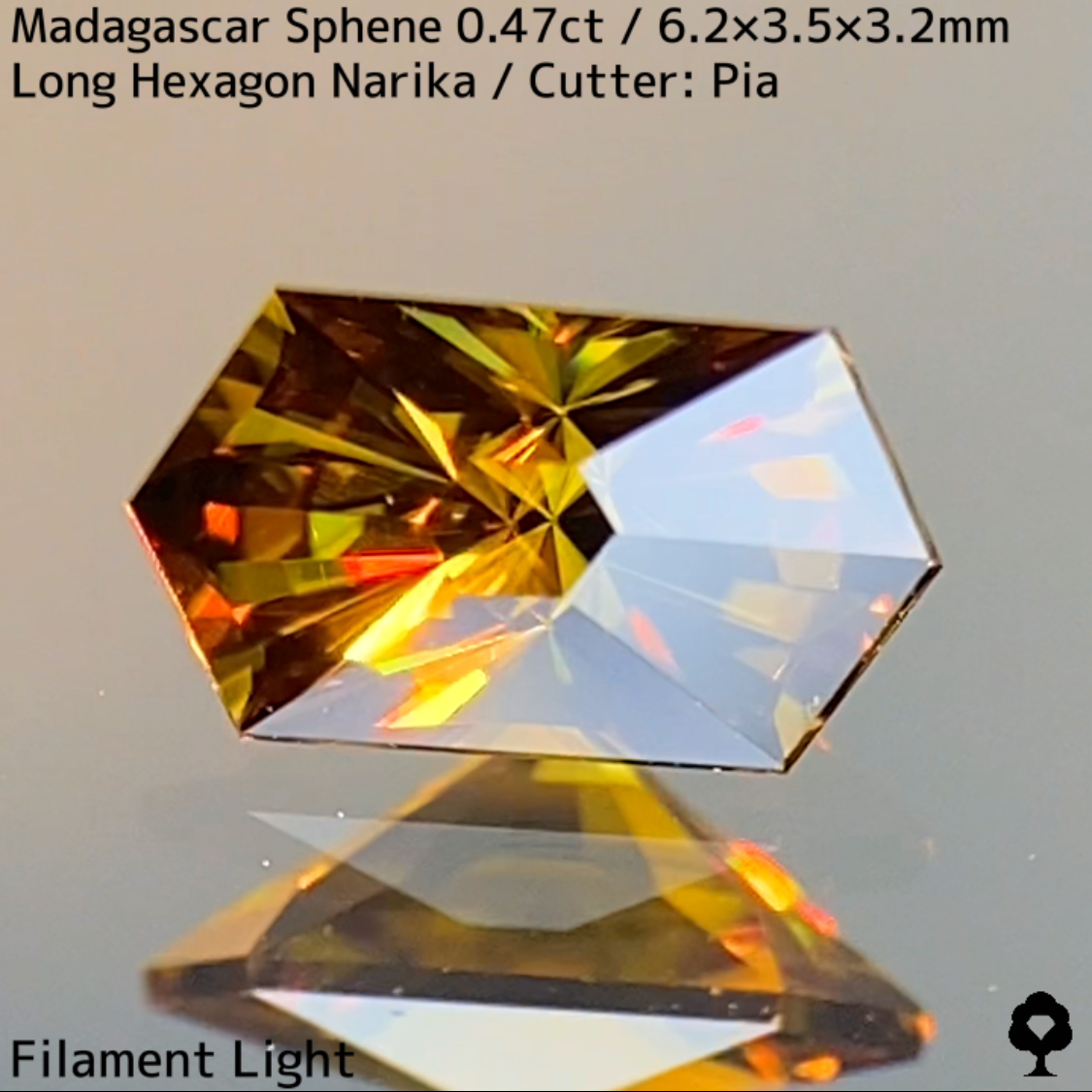 Sphene 0.47ct / Madagascar