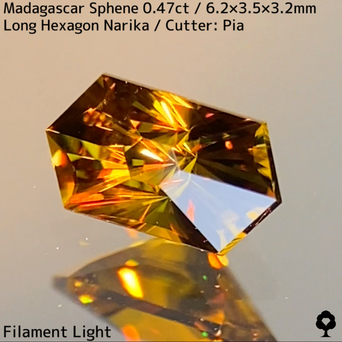 Sphene 0.47ct / Madagascar