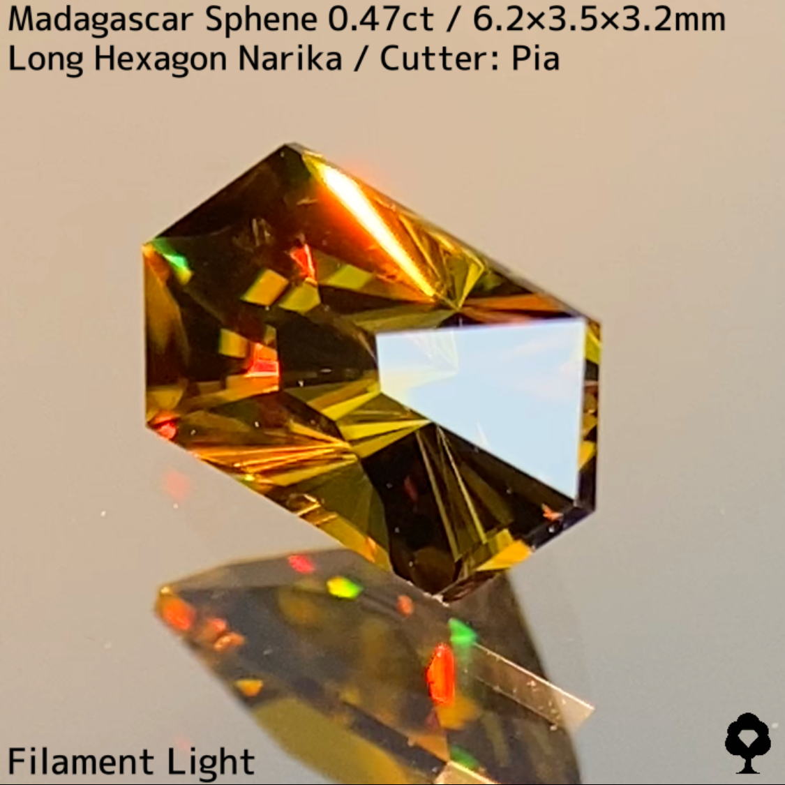 Sphene 0.47ct / Madagascar