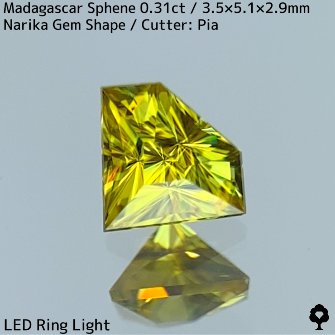 Sphene 0.31ct / New cut