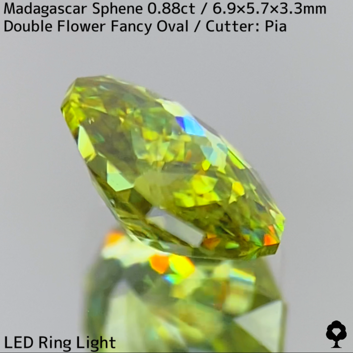 Sphene 0.88ct / New cut