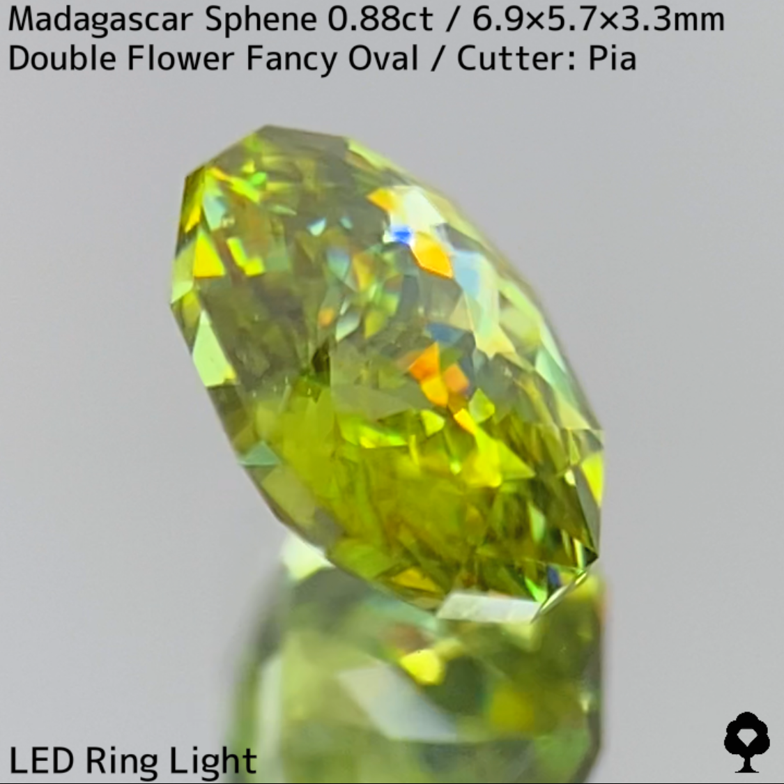 Sphene 0.88ct / New cut