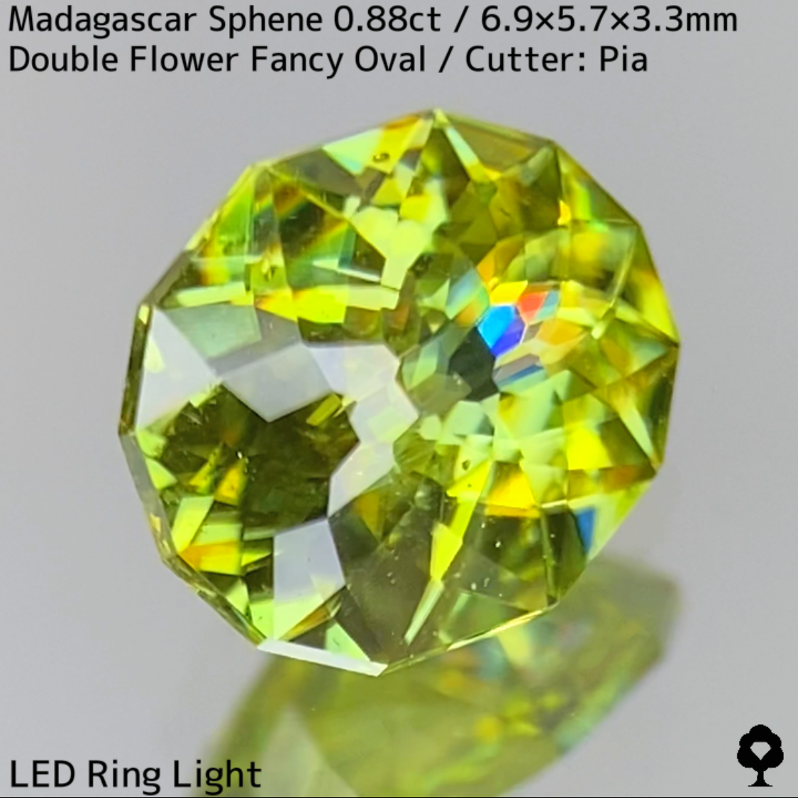 Sphene 0.88ct / New cut