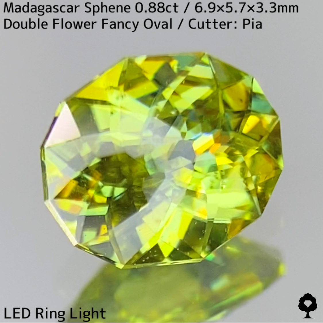 Sphene 0.88ct / New cut