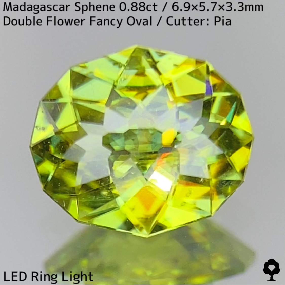 Sphene 0.88ct / New cut