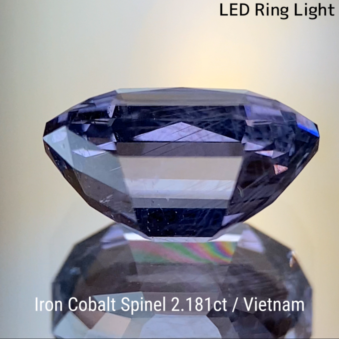 Iron Cobalt Spinel 2.181ct / Vietnam