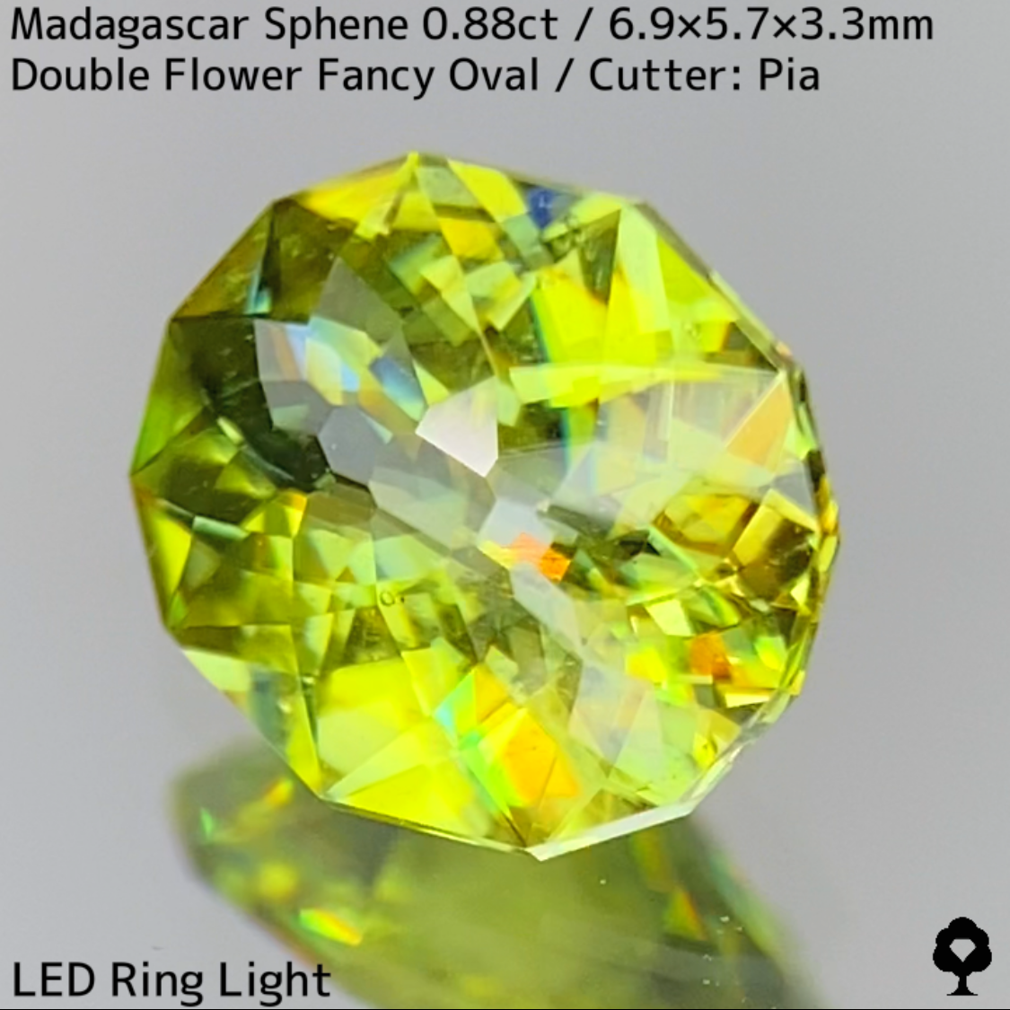 Sphene 0.88ct / New cut