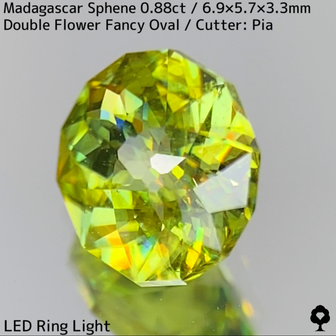 Sphene 0.88ct / New cut