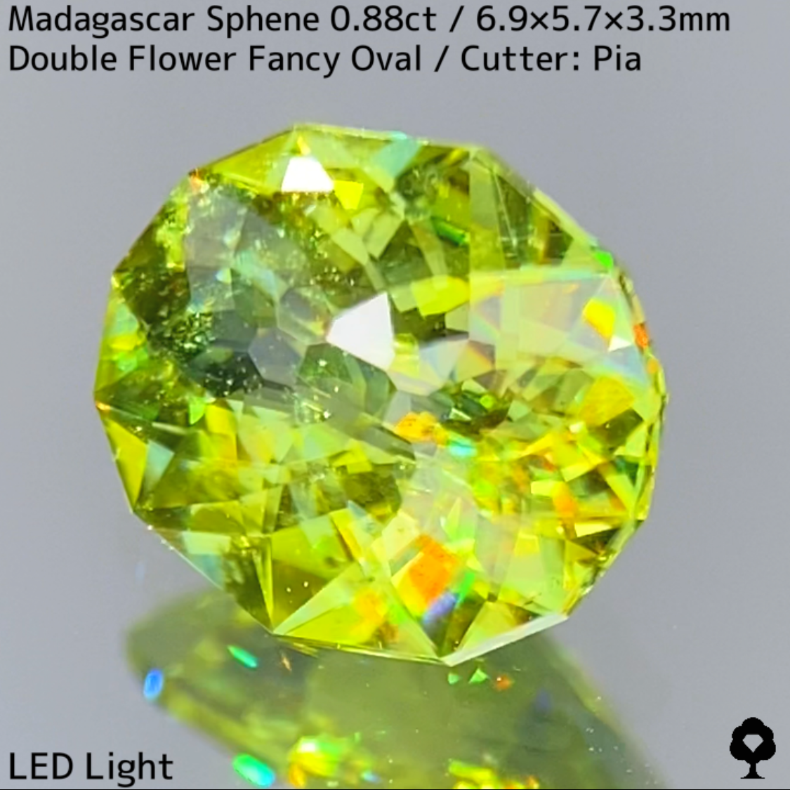 Sphene 0.88ct / New cut