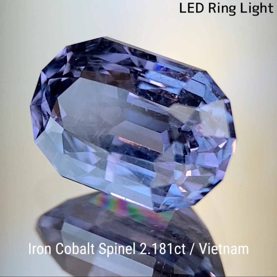 Iron Cobalt Spinel 2.181ct / Vietnam