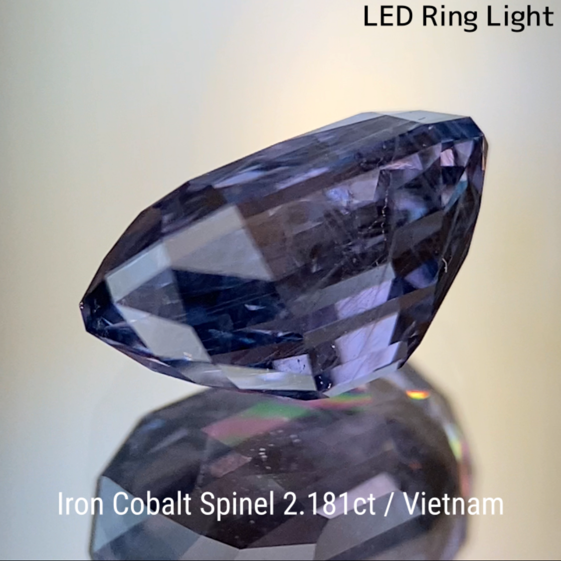 Iron Cobalt Spinel 2.181ct / Vietnam