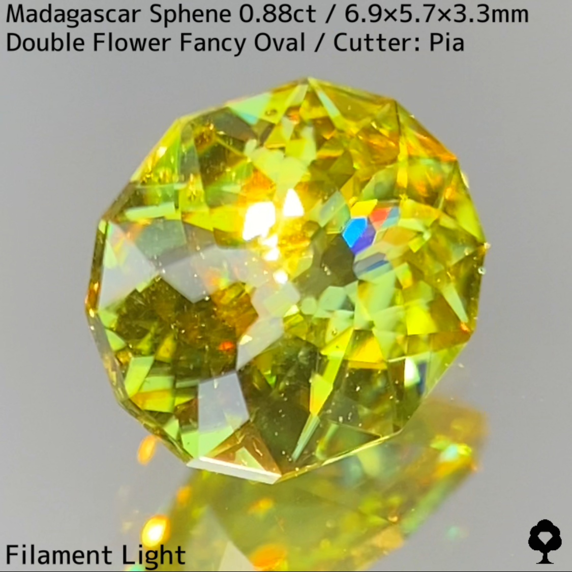 Sphene 0.88ct / New cut