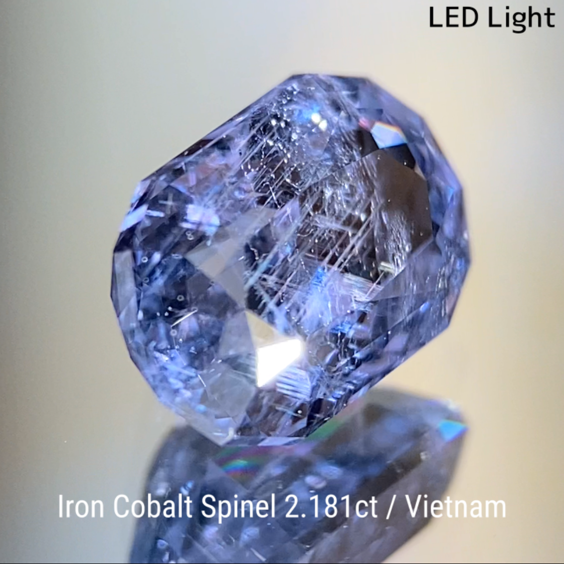 Iron Cobalt Spinel 2.181ct / Vietnam