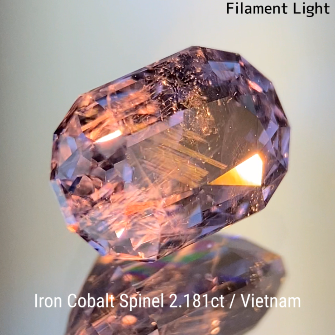 Iron Cobalt Spinel 2.181ct / Vietnam
