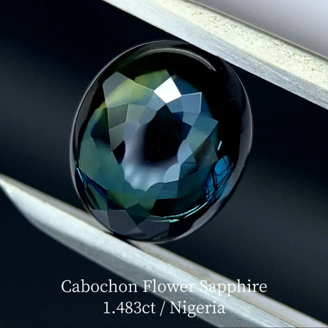 Nigeria Sapphire 1.483ct / Cabochon Flower