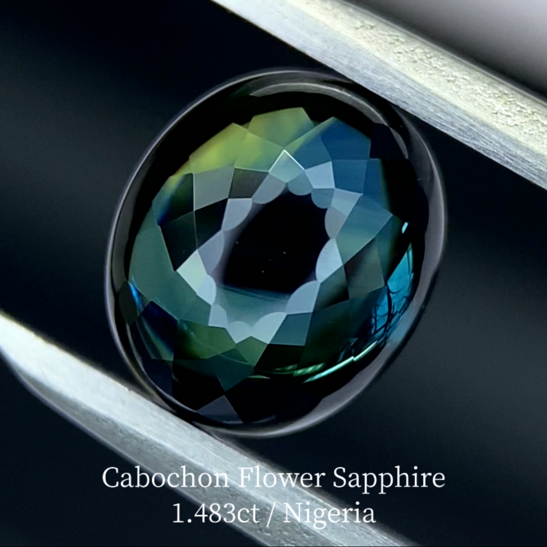 Nigeria Sapphire 1.483ct / Cabochon Flower