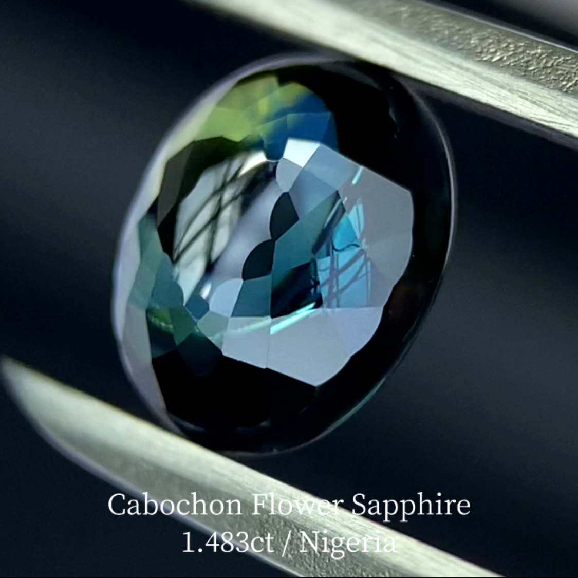 Nigeria Sapphire 1.483ct / Cabochon Flower