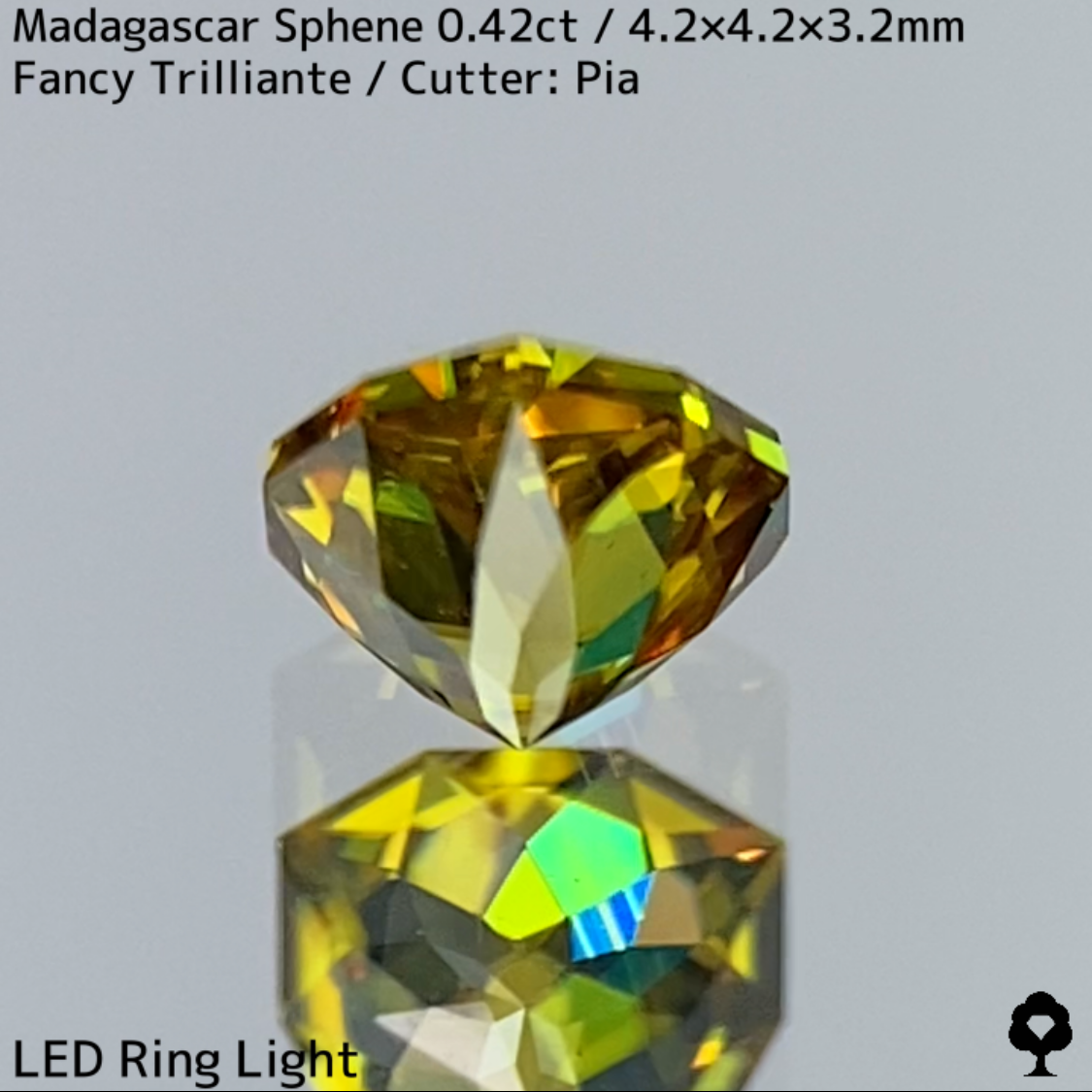 Sphene 0.42ct / Madagascar
