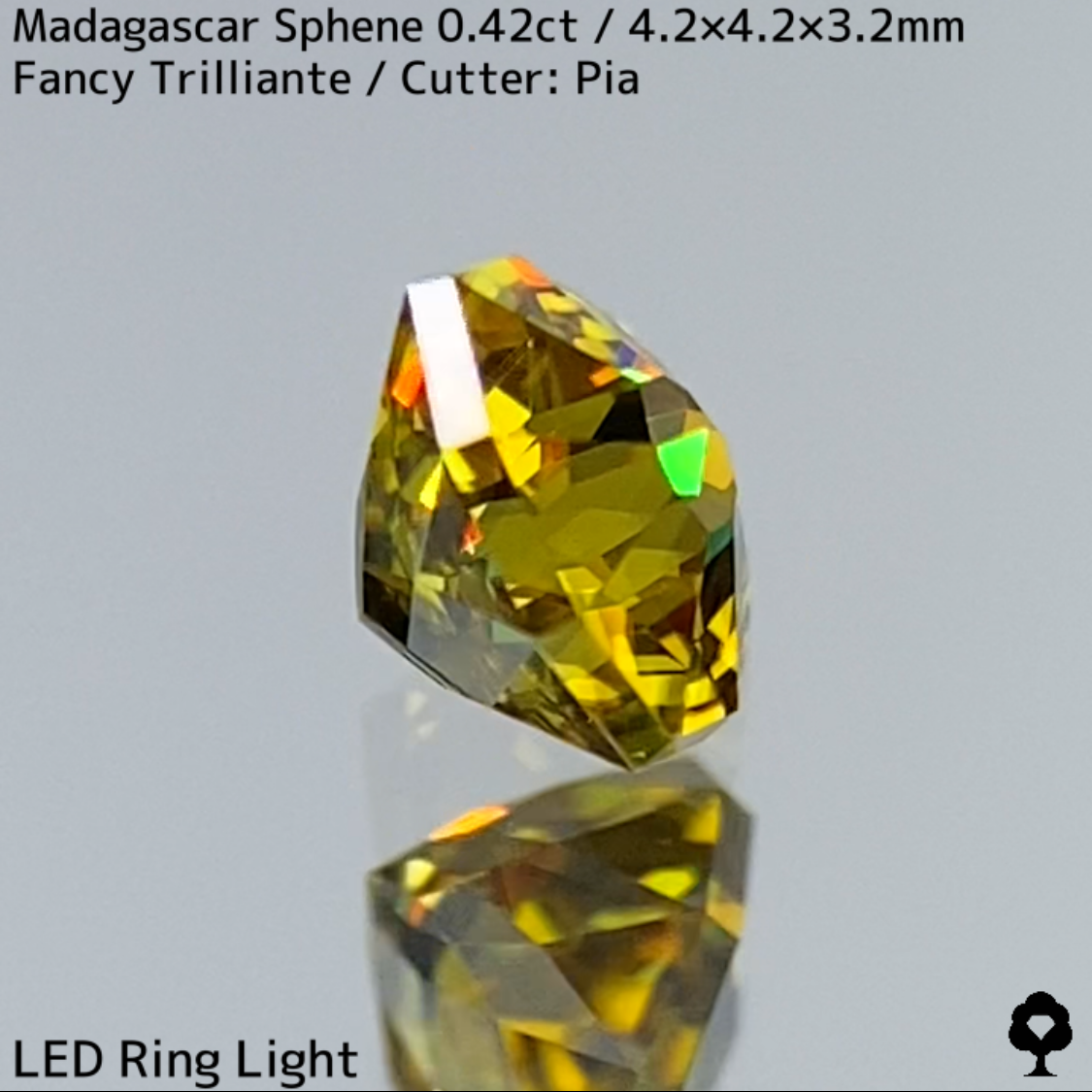 Sphene 0.42ct / Madagascar