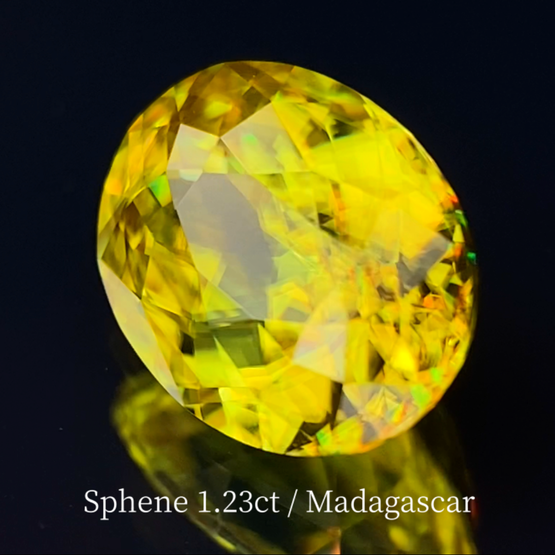 Sphene 1.23ct / Madagascar