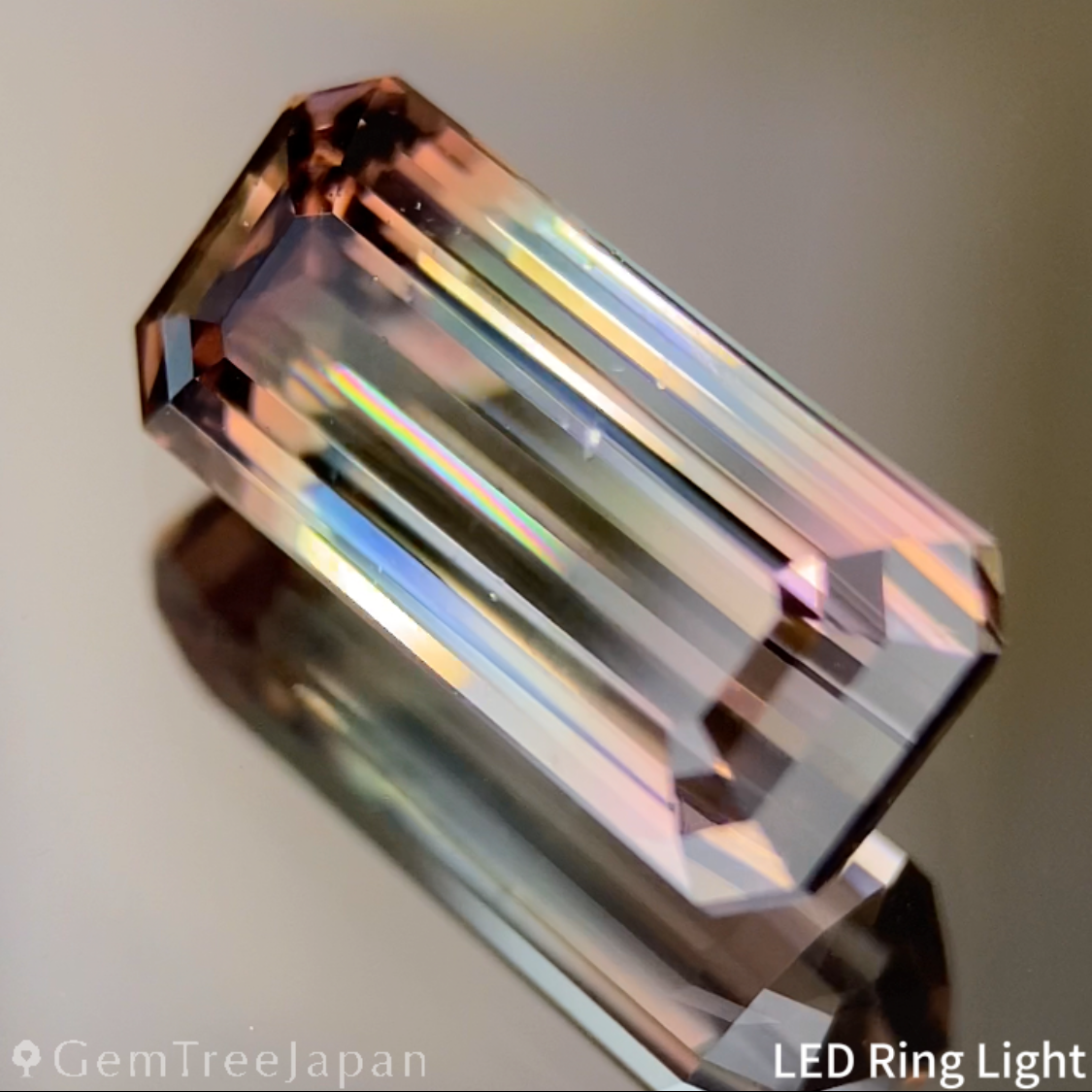 Parti-Color Tourmaline 2.638ct / Afghanistan
