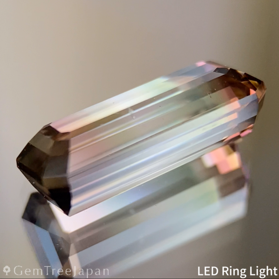 Parti-Color Tourmaline 2.638ct / Afghanistan