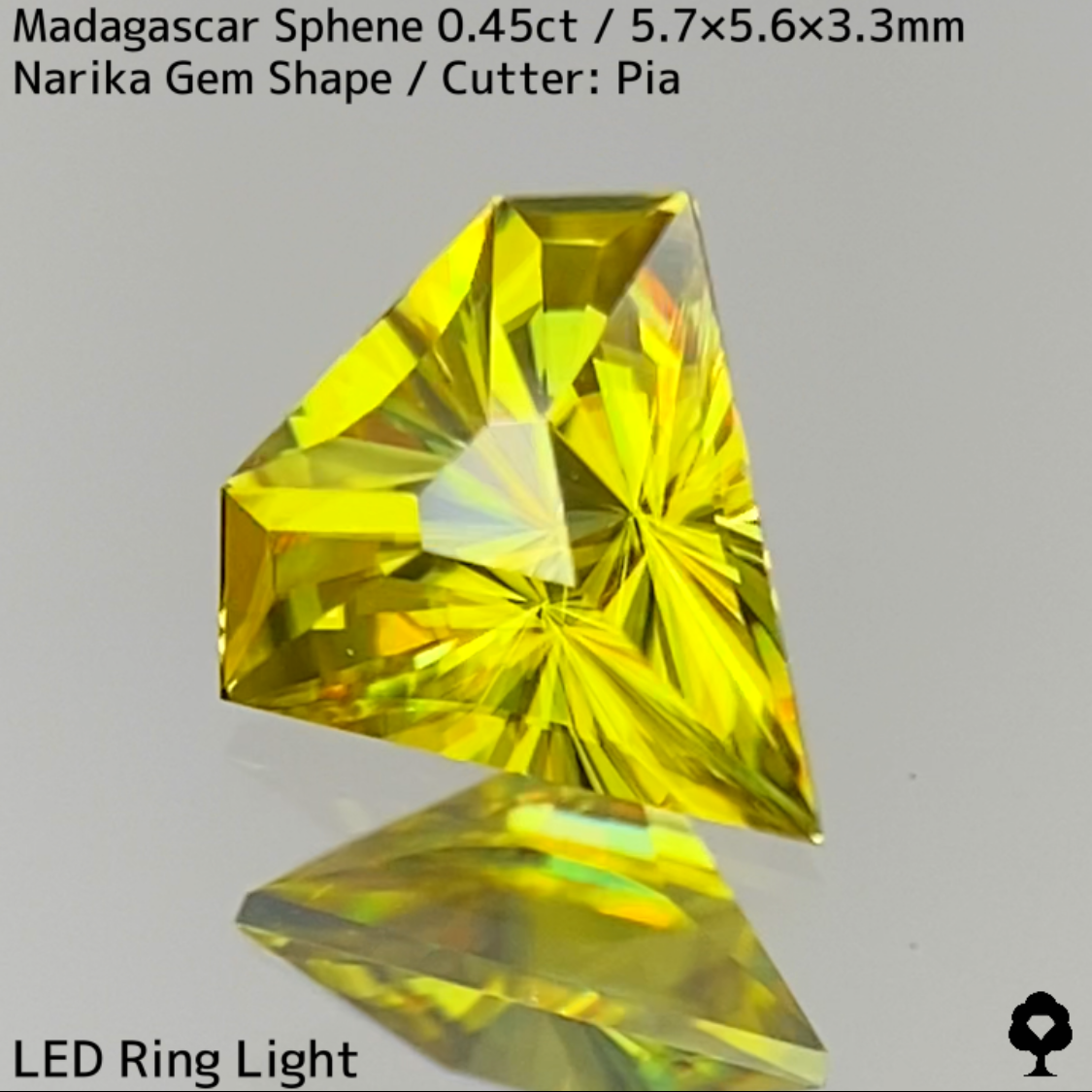 Sphene 0.45ct / New cut
