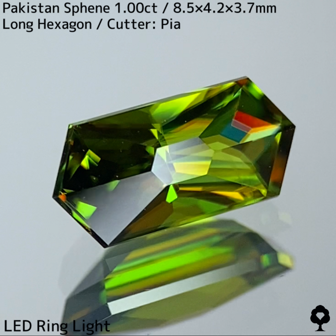 Sphene 1.00ct / Pakistan / New cut