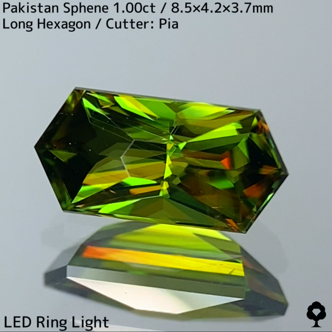 Sphene 1.00ct / Pakistan / New cut
