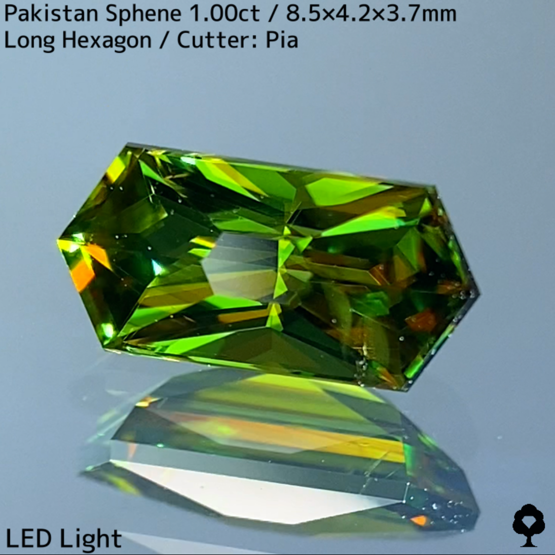 Sphene 1.00ct / Pakistan / New cut