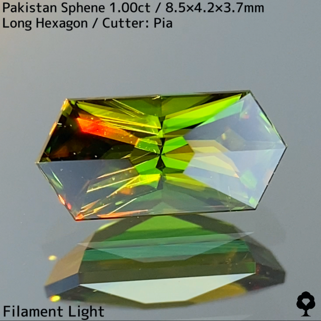 Sphene 1.00ct / Pakistan / New cut