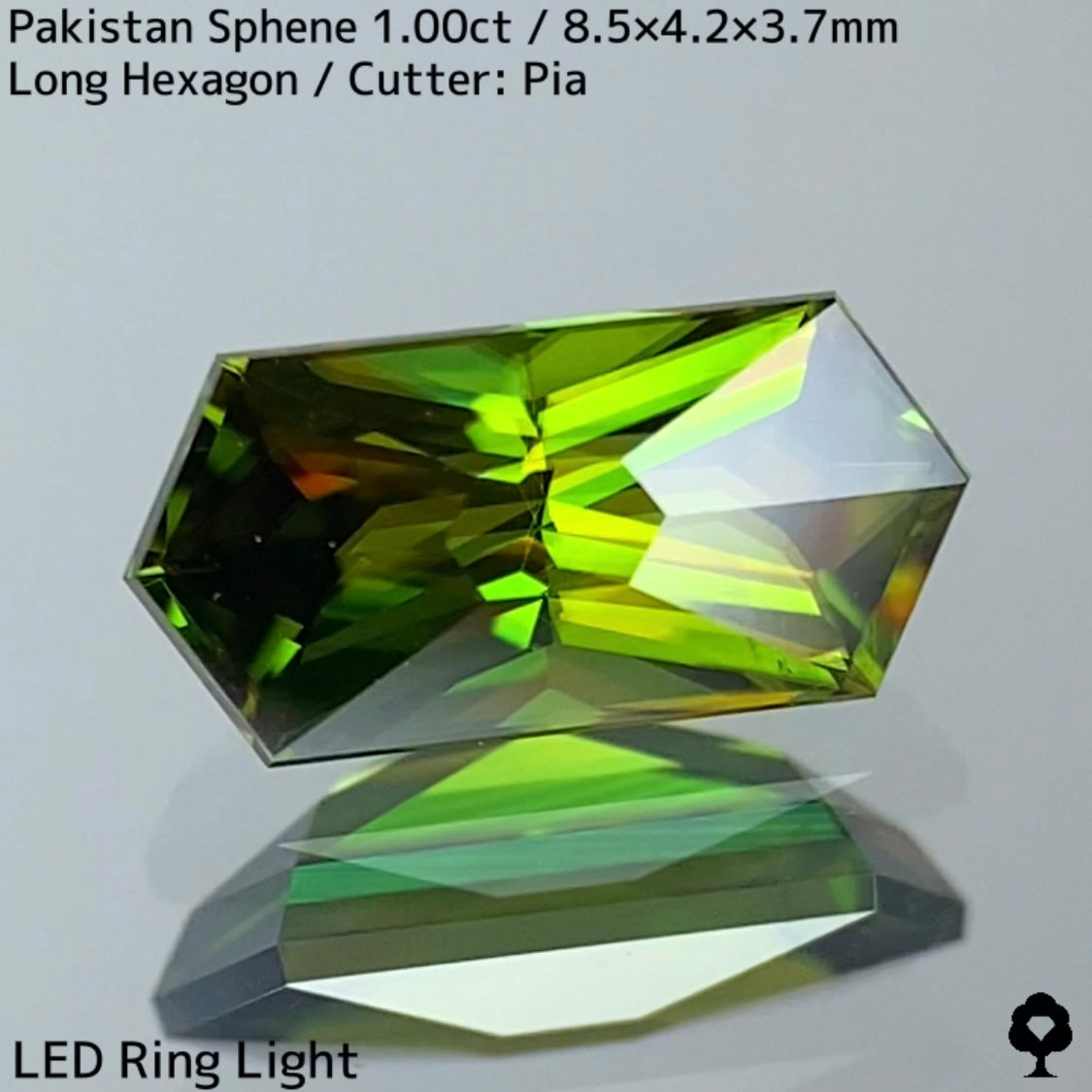 Sphene 1.00ct / Pakistan / New cut