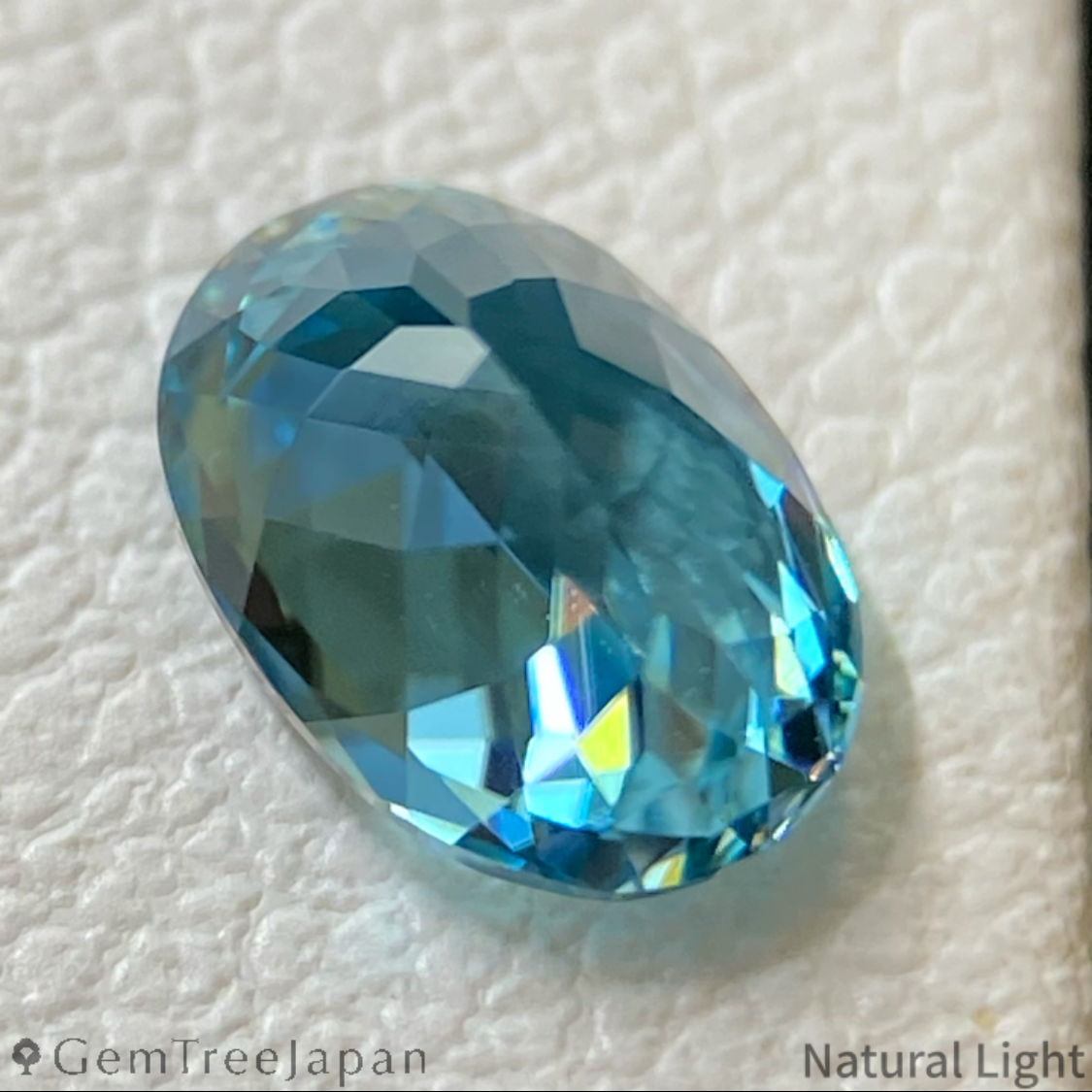 Blue Zircon 1.19ct / Cambodia